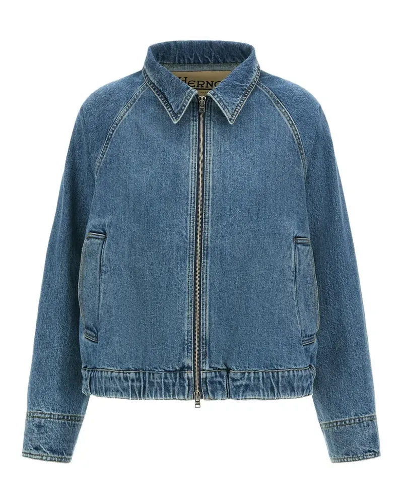 Herno shirt-collar jacket - Blau Blau