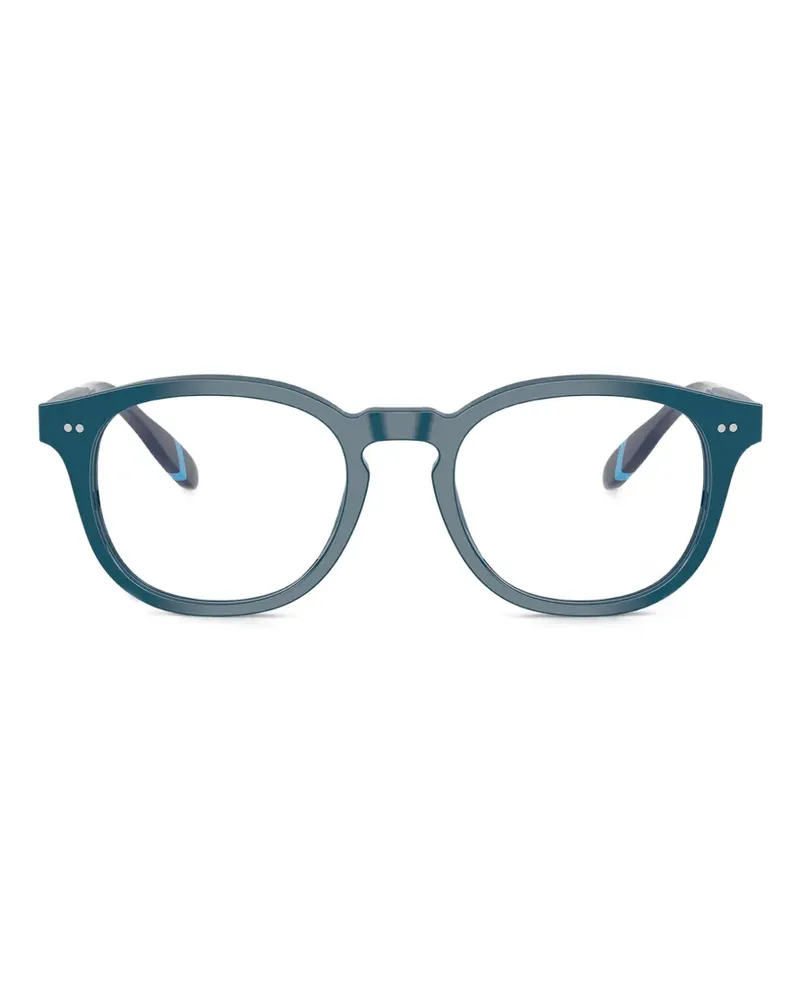 Ralph Lauren Brille mit rundem Gestell - Blau Blau