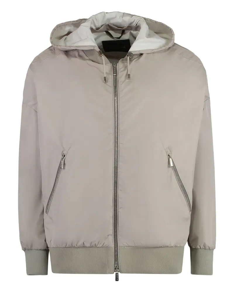 MOORER Guendalina bomber jacket - Nude Nude