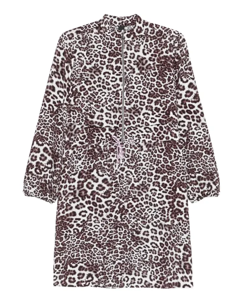 Marc Cain Minikleid mit Animal-Print - Weiß Weiß
