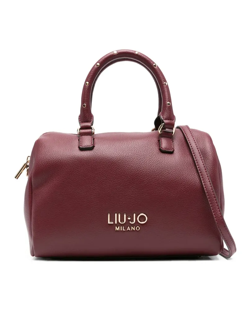 Liu Jo Shopper mit Logo-Schild - Rot Rot