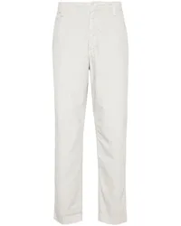 Dondup Cropped-Hose mit Tapered-Bein Grau