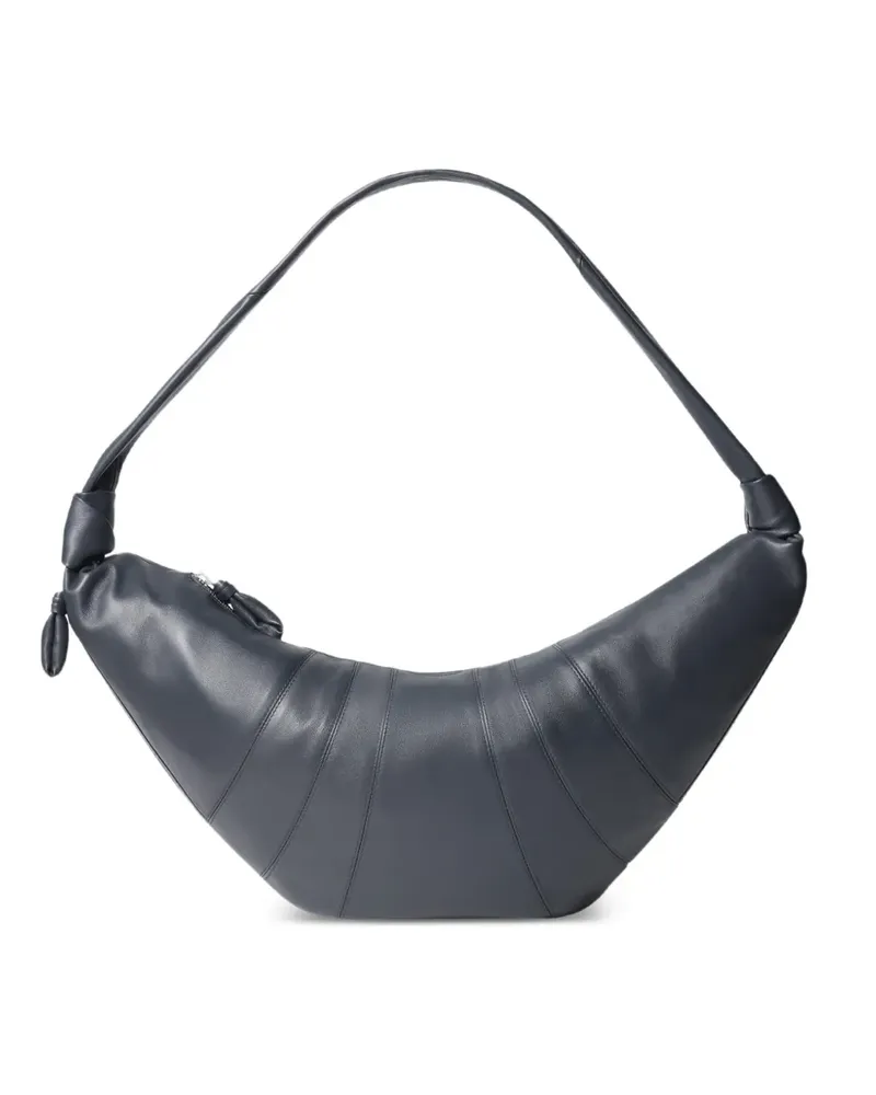 Christophe Lemaire Große Croissant Clutch - Blau Blau