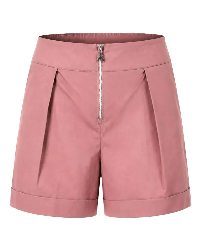 Patrizia Pepe Shorts mit Falten - Rosa Rosa