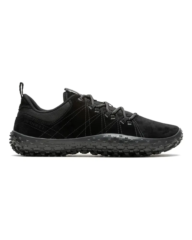 MERRELL Wrapt suede lace-up sneakers - Schwarz Schwarz