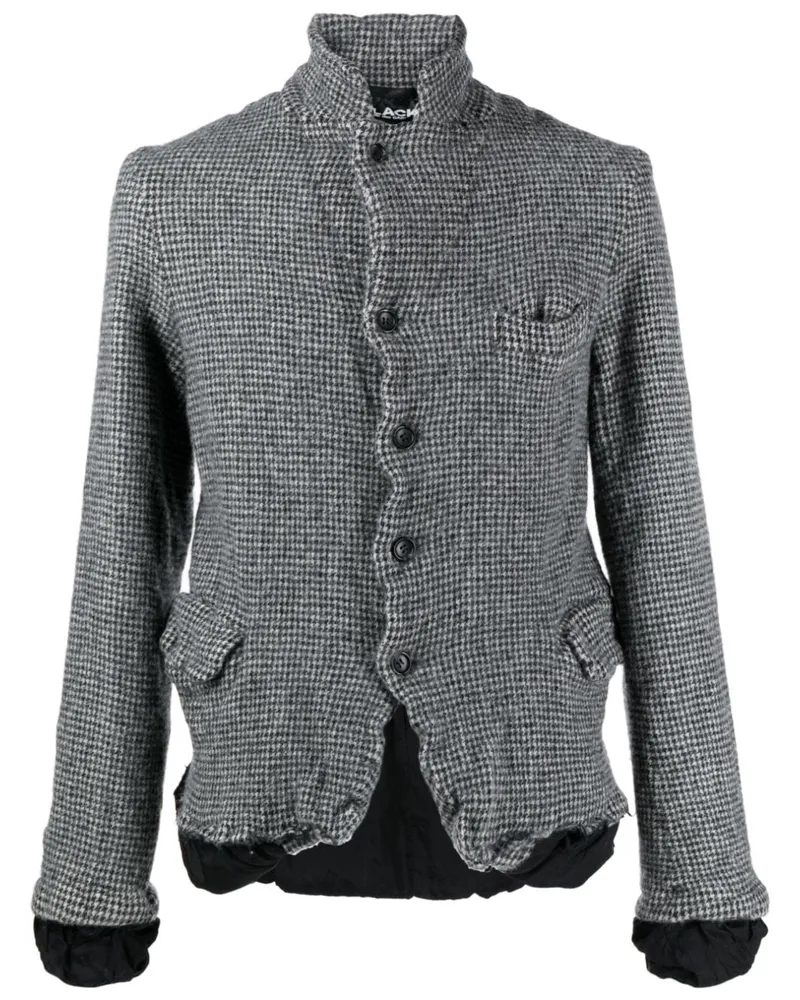 Comme des Garçons Sakko mit Karomuster - Grau Grau