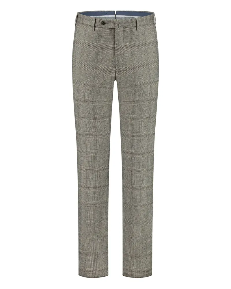 PT TORINO checked-trousers - Braun Braun