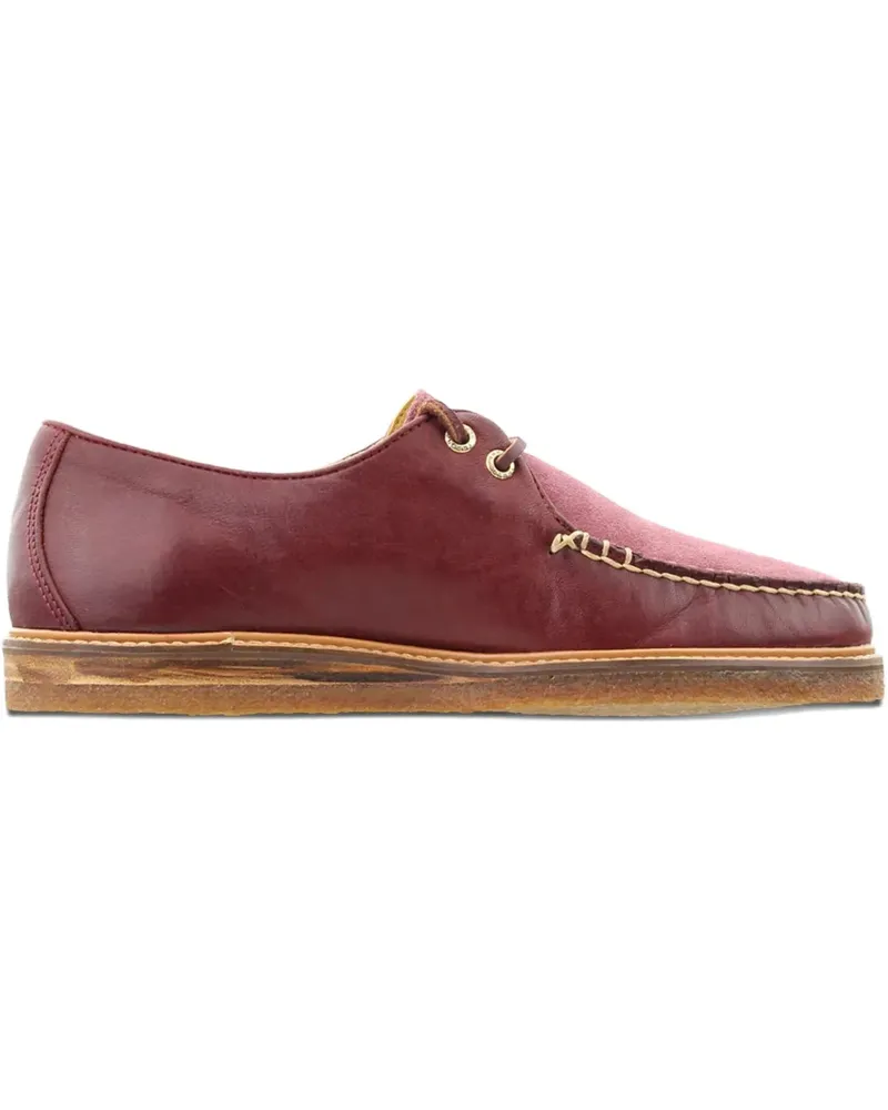 Sperry Top Sider Captains Derby-Schuhe - Rot Rot