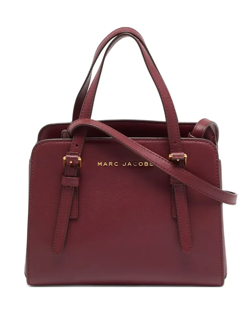 Marc Jacobs Little Big Shot leather tote bag - Rot Rot