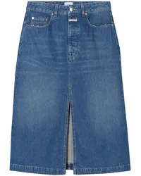 Closed Klassischer Jeansrock Blau