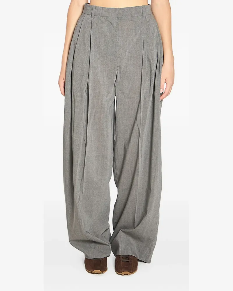 Jacquemus Plissierte Hose - Grau Grau
