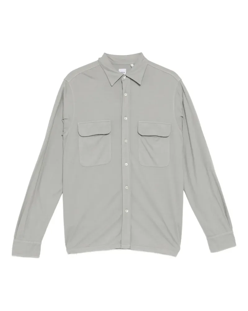 ASPESI Camicia Hemd - Grau Grau