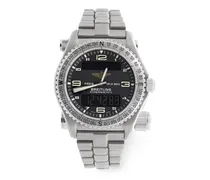 Emergency Armbanduhr aus Titan 43mm - Schwarz