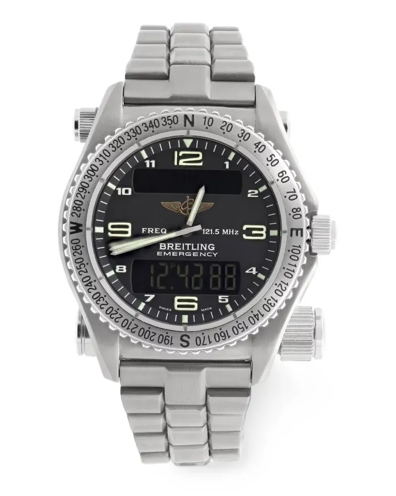 Breitling Emergency Armbanduhr aus Titan 43mm - Schwarz Schwarz