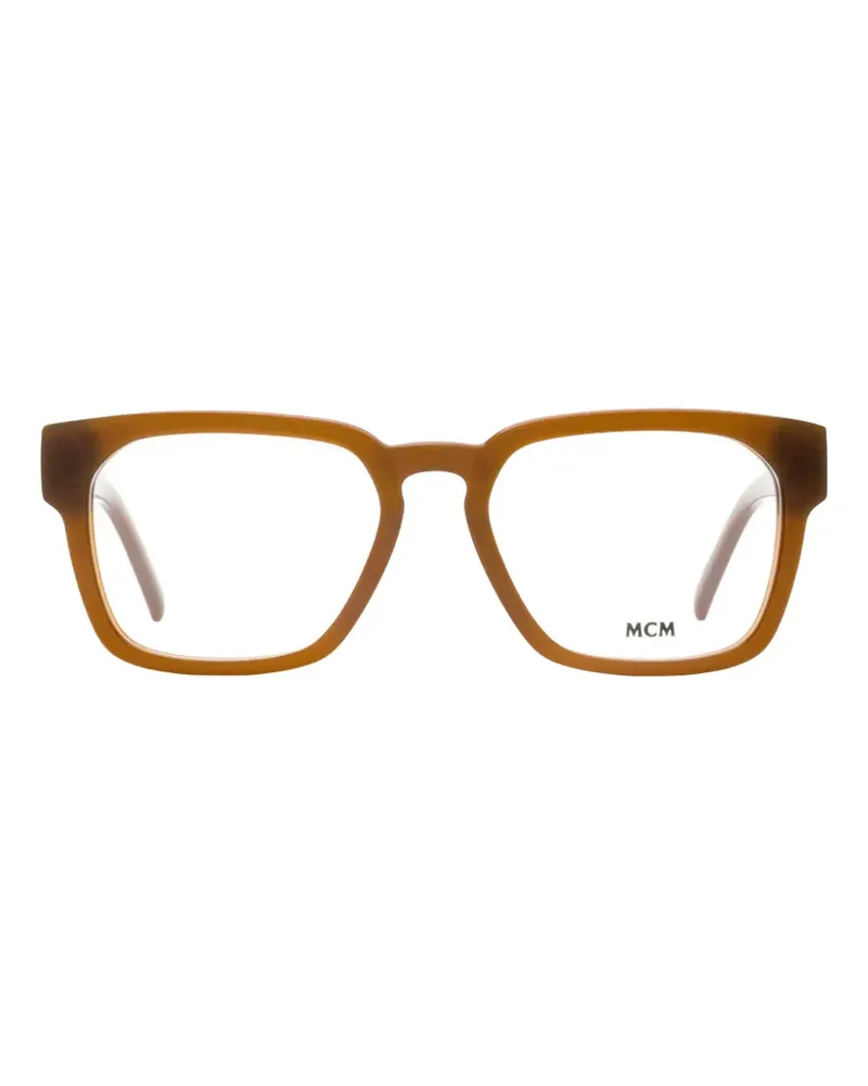 MCM Visetos square-frame glasses - Braun Braun
