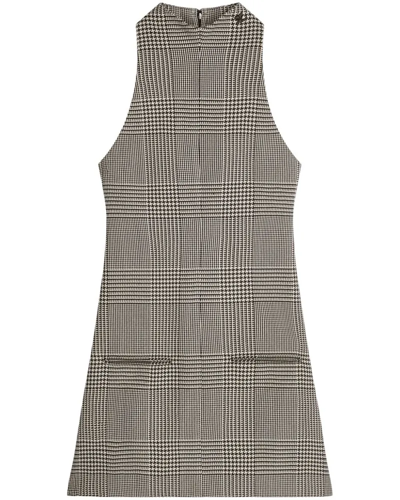 Courrèges Ärmelloses Kleid - Schwarz Schwarz