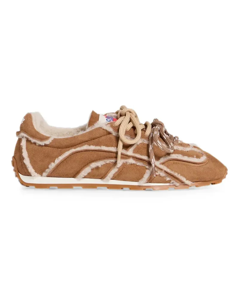 Dsquared2 DC-642 Sneakers mit Shearling - Braun Braun