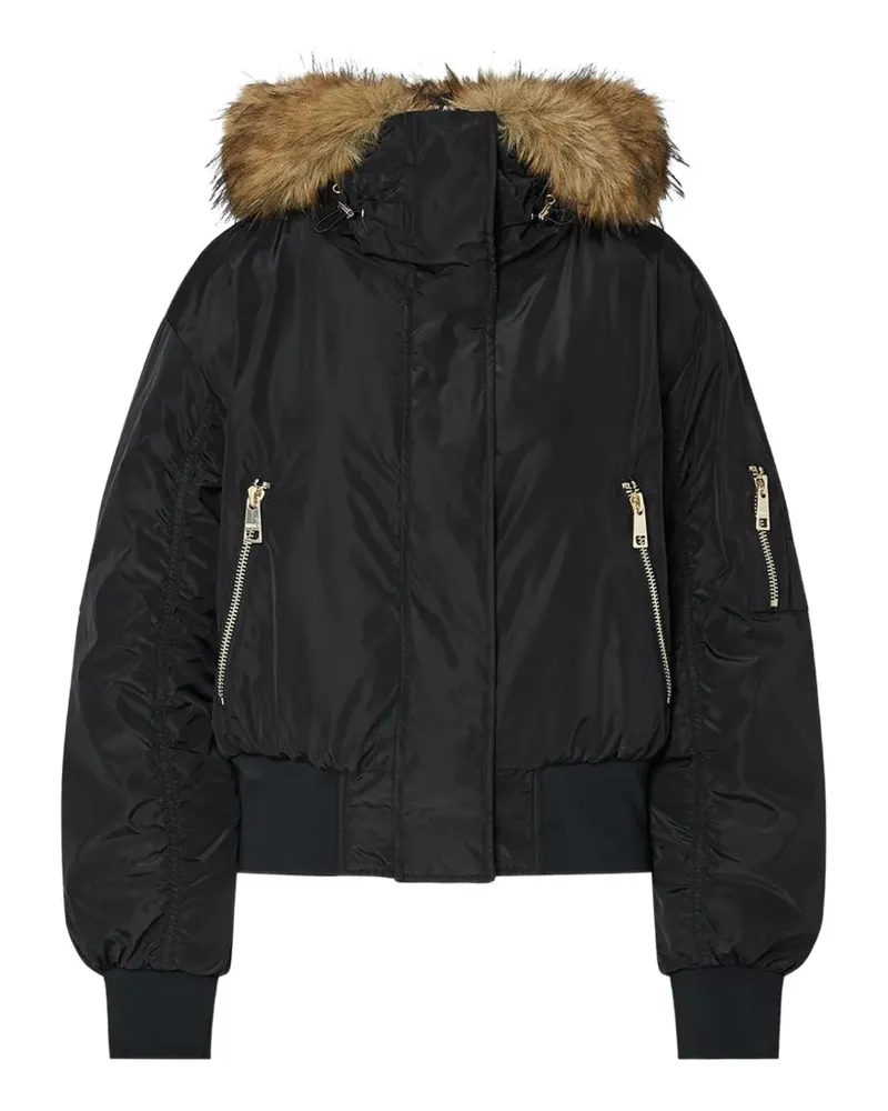 Liu Jo Bomberjacke mit Kapuze - Schwarz Schwarz