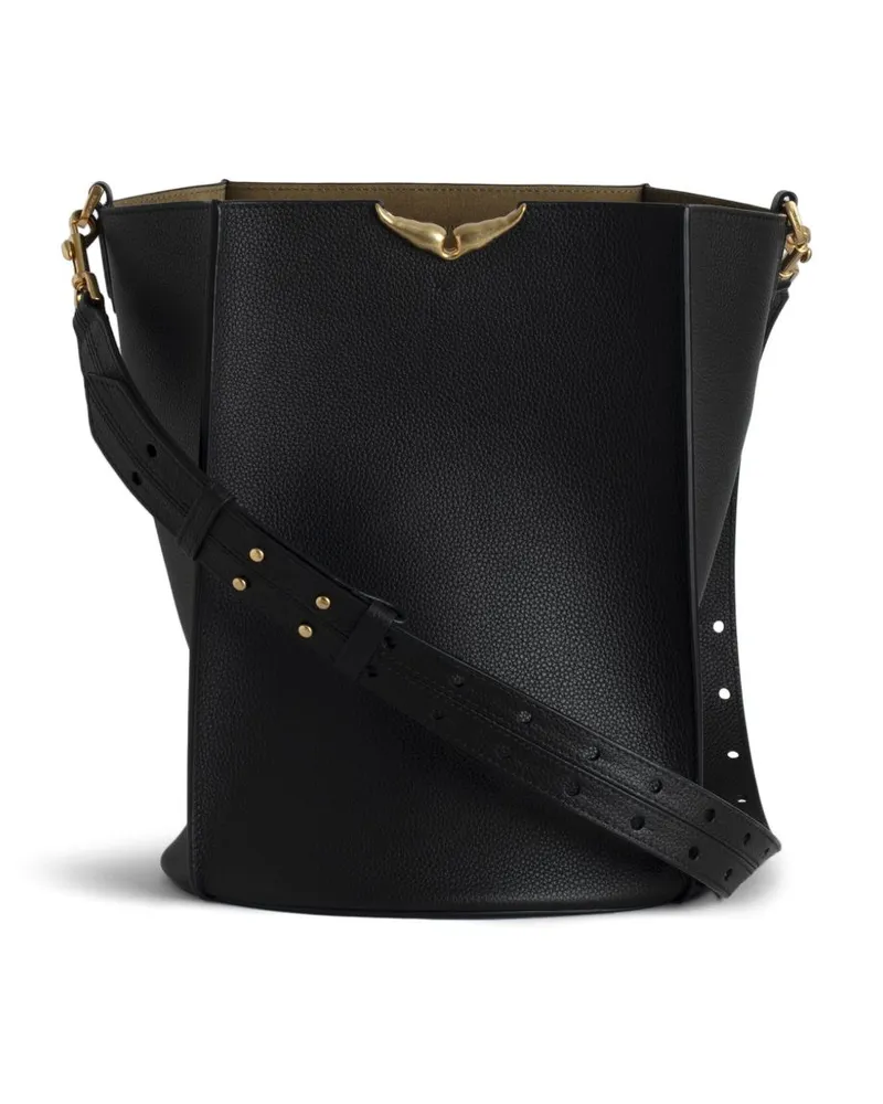 Zadig & Voltaire Boderline XL Beuteltasche - Schwarz Schwarz