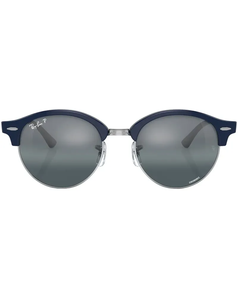 Ray Ban Clubround Sonnenbrille - Blau Blau