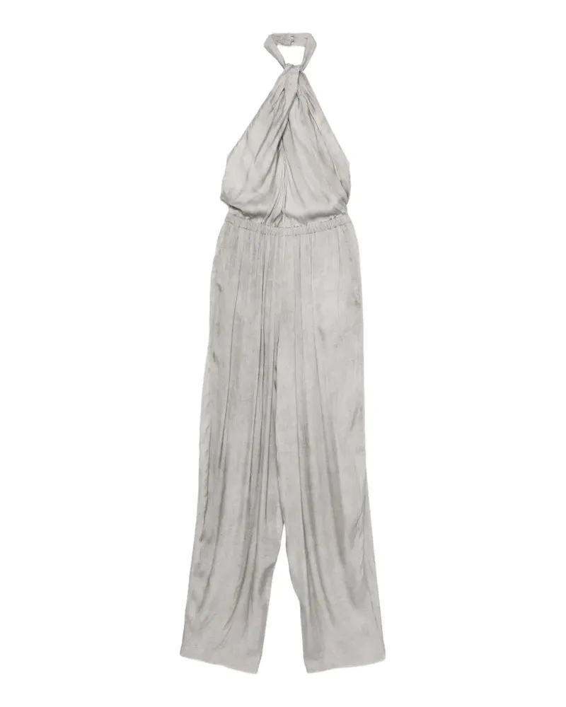ANDAMANE Amber twisted jumpsuit - Grau Grau