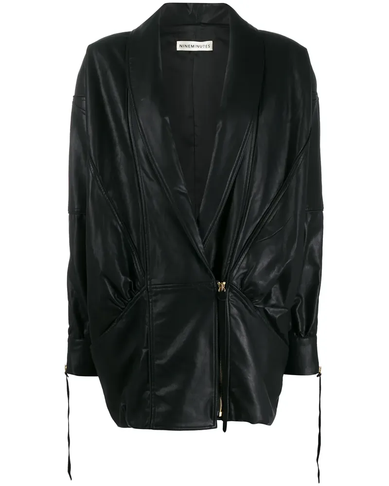 NINEMINUTES The Virgo' Jacke - Schwarz Schwarz