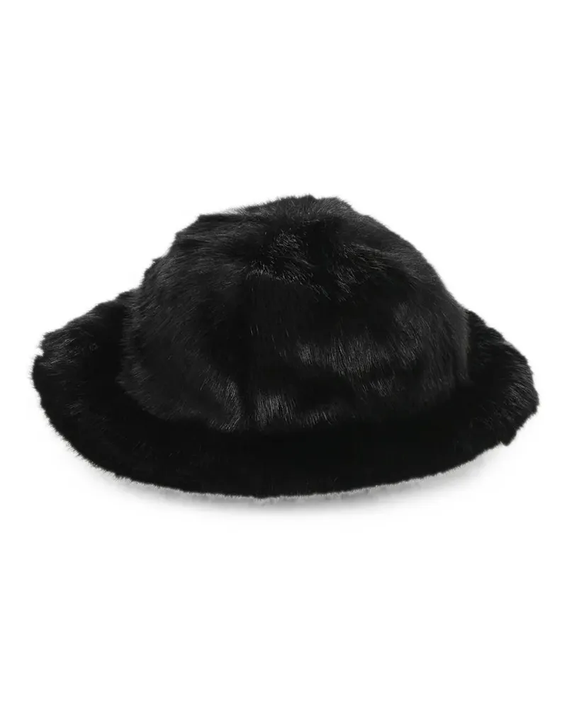 Dsquared2 Fischerhut mit Pelzstruktur - Schwarz Schwarz