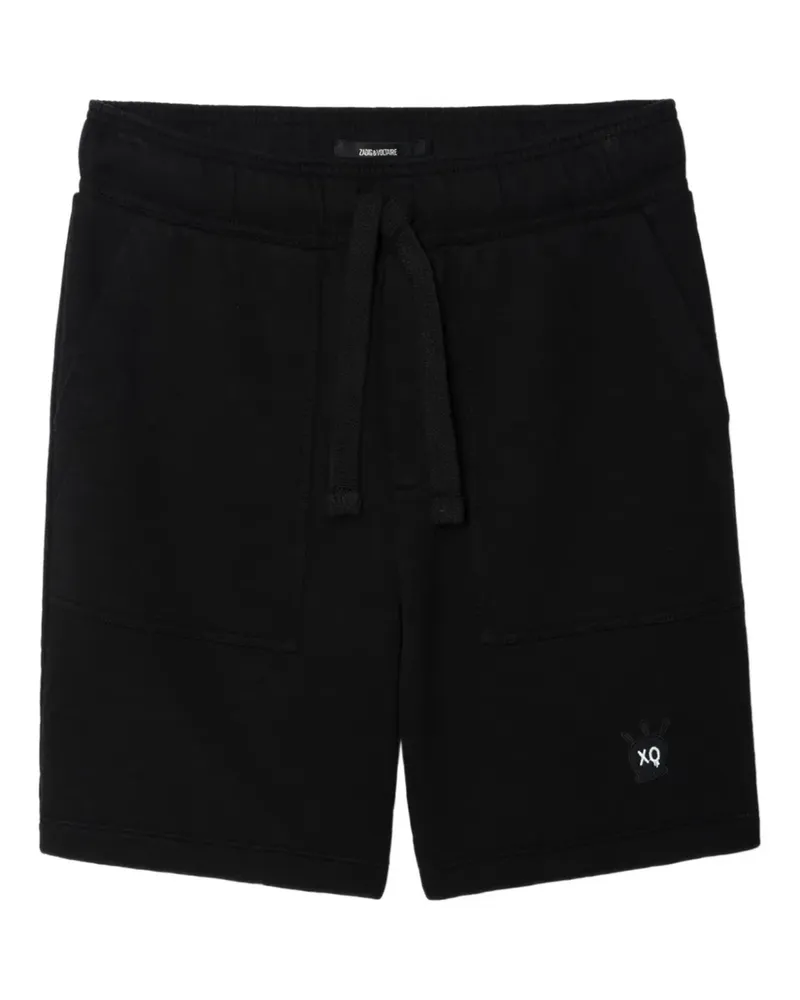 Zadig & Voltaire Pablo Slub Shorts - Schwarz Schwarz