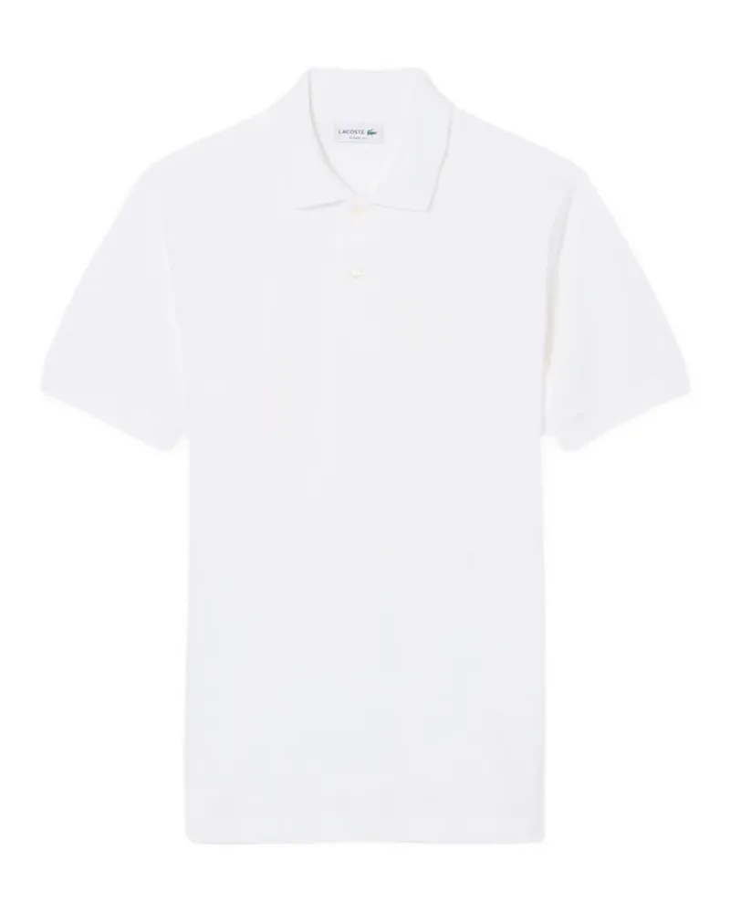 Lacoste Poloshirt mit kurzen Ärmeln - Weiß Weiß