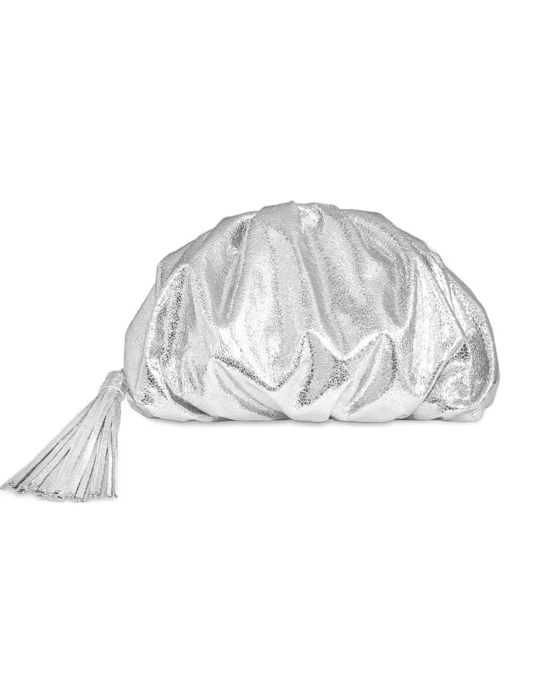 Rebecca Minkoff Geraffte Clutch - Silber Silber