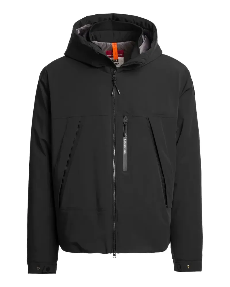 Parajumpers Gefütterte Nivek Kapuzenjacke - Schwarz Schwarz