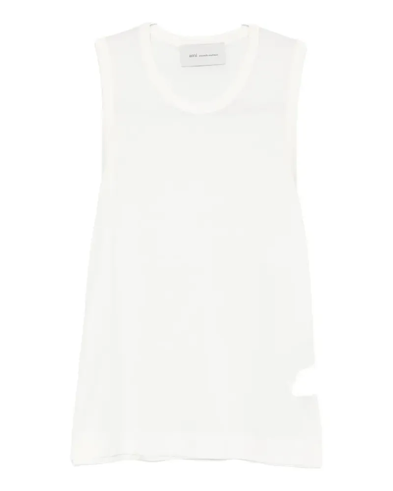 AMI Paris sleeveless vest - Nude Nude