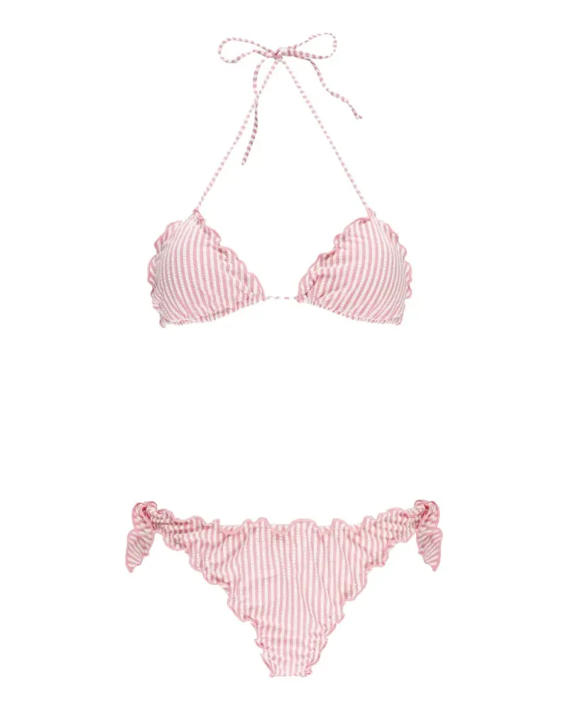 MC2 Saint Barth Sarius striped bikini - Rosa Rosa