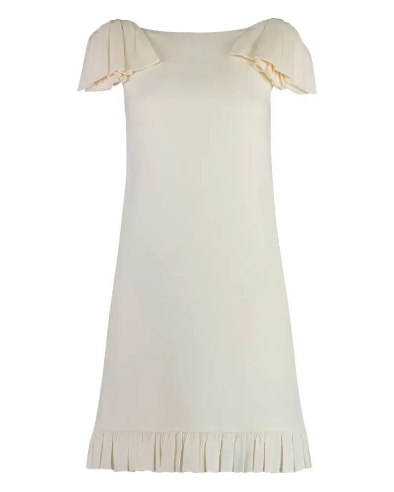 Valentino Garavani Crepe Couture Minikleid - Nude Nude