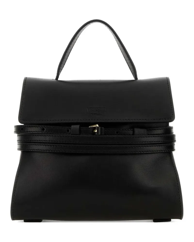 Moschino top-handle mini bag - Schwarz Schwarz