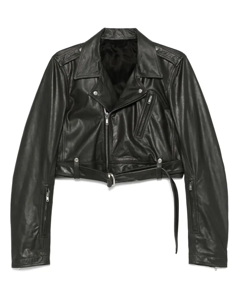 Rick Owens Luke Stooges Jacke - Schwarz Schwarz