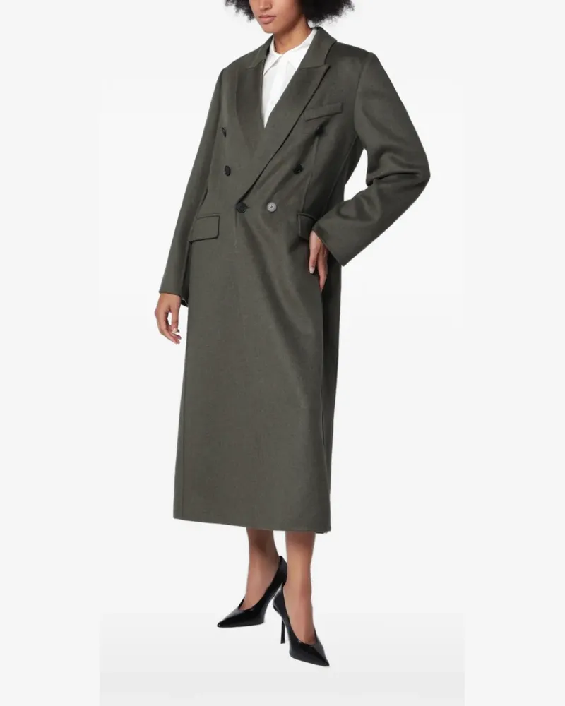Victoria Beckham Catriona double-breasted coat - Grün Grün