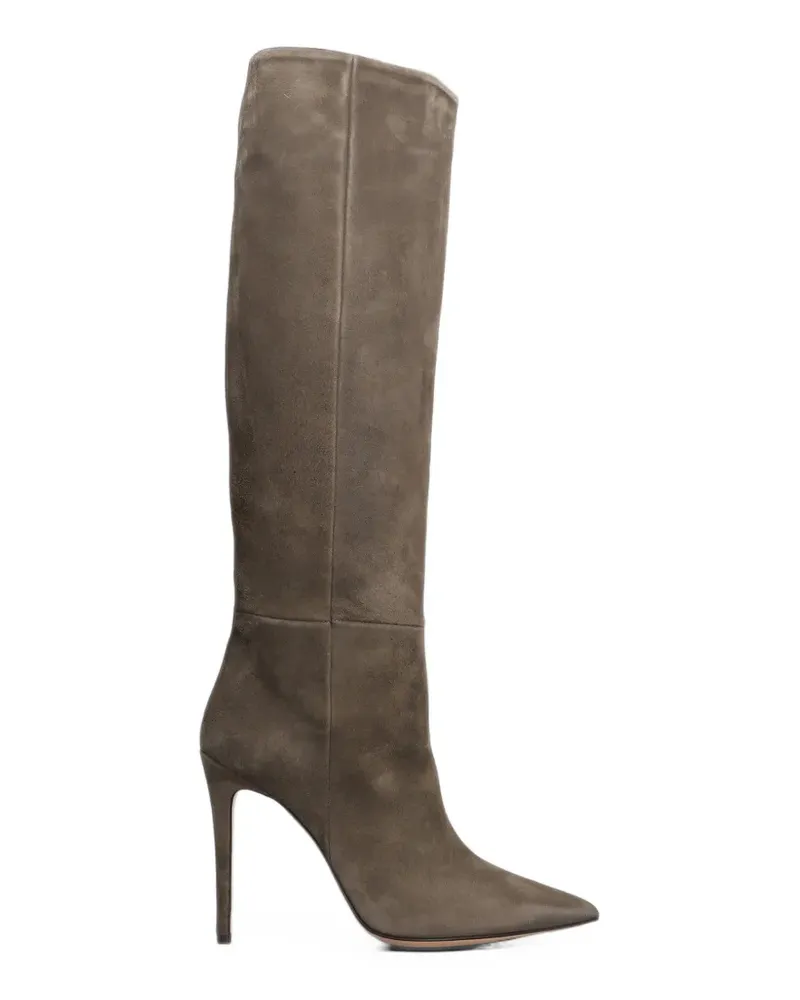 Anna F. pointed-toe stiletto-heel boots - Grau Grau