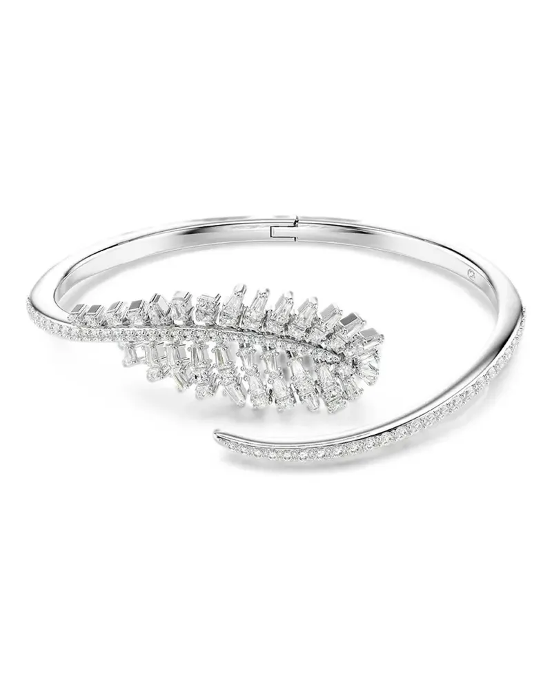 Swarovski Vienna Armband mit Kristallen und Federn - Silber Silber