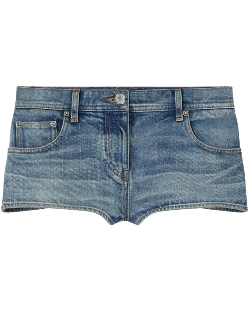 Versace Made in Japan Jeans-Shorts - Blau Blau