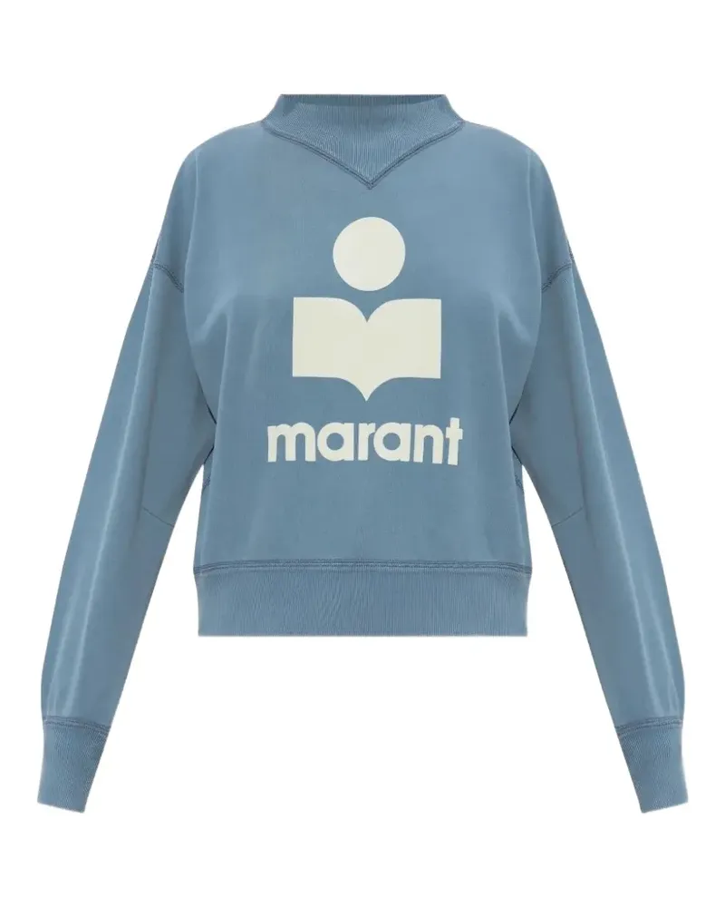 Isabel Marant Sweatshirt mit Logo-Print - Blau Blau