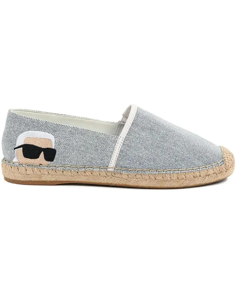 Karl Lagerfeld Ikon NFT Espadrilles - Blau Blau