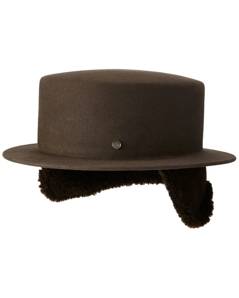 Maison Michel Auguste Hut mit Ohrenklappen - Grün Grün