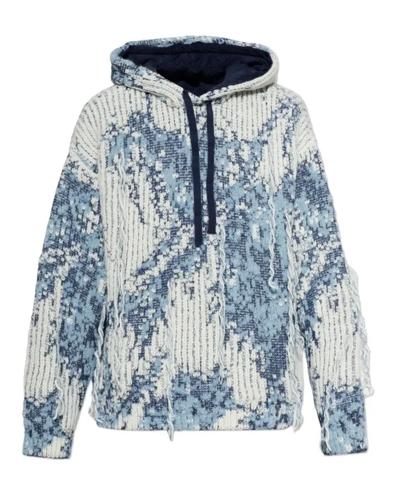 Laneus long-sleeves hoodie - Blau Blau