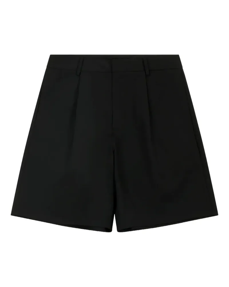 Entire Studios pleated tailored shorts - Schwarz Schwarz