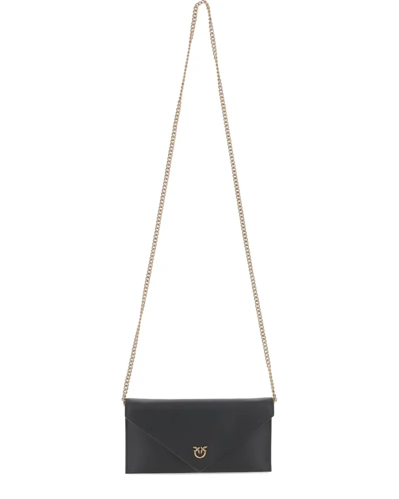 Pinko Umhängetasche mit Klappe - Schwarz Schwarz