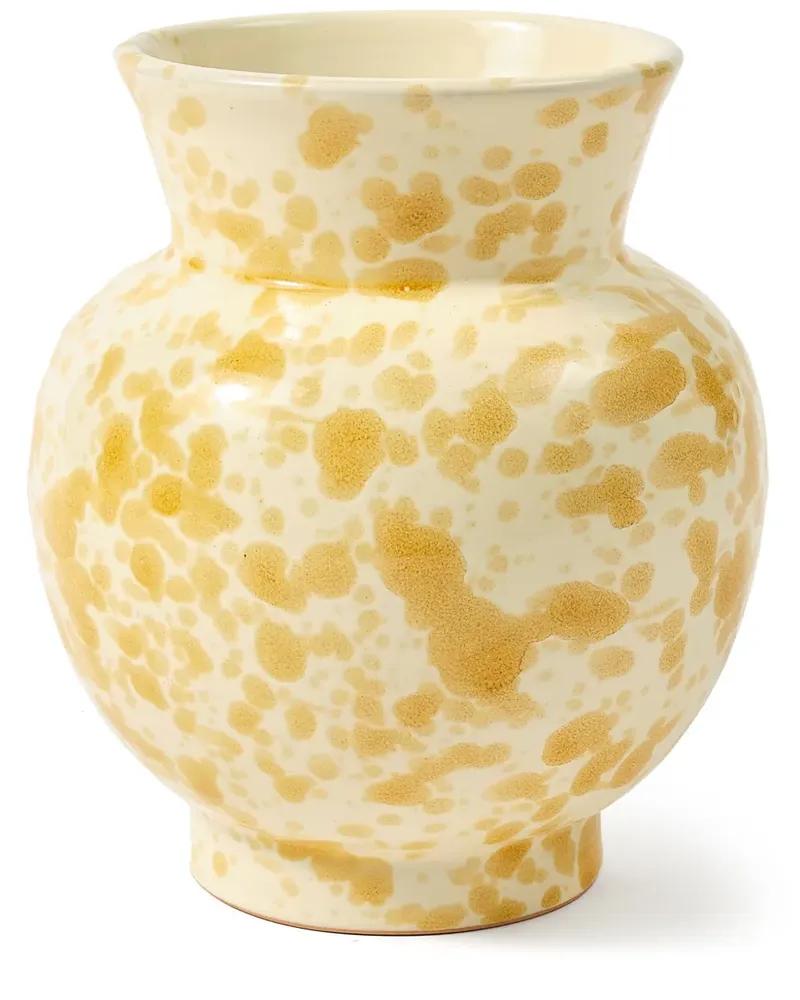 CABANA Melierte Vase - Gelb Gelb
