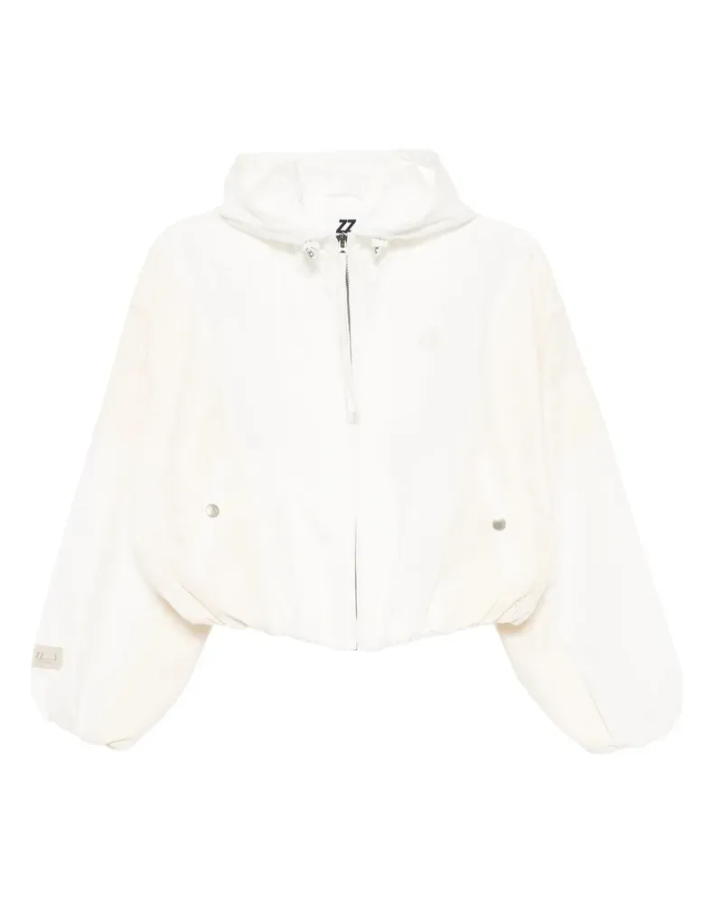 Izzue Jacke mit Logo-Stickerei - Nude Nude