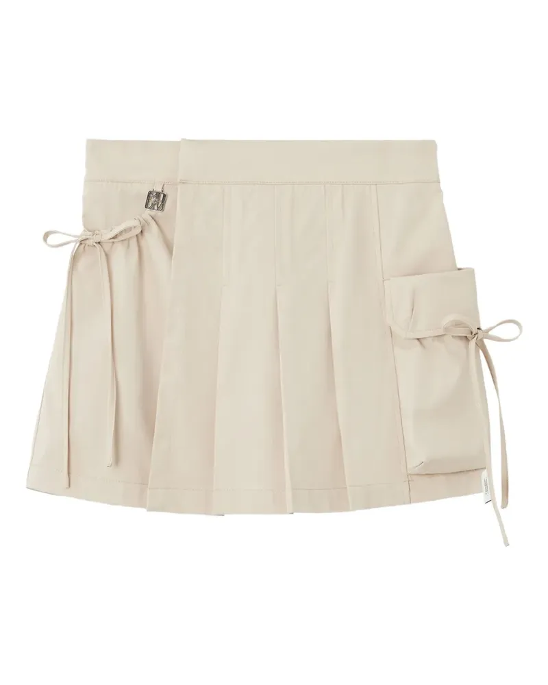 Musium Div. Shorts mit aufgesetzter Tasche - Nude Nude