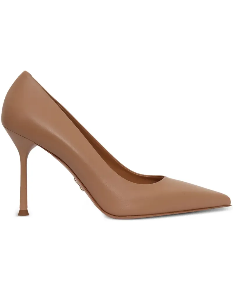 Sergio Levantesi Spitze Musa Stiletto-Pumps - Braun Braun